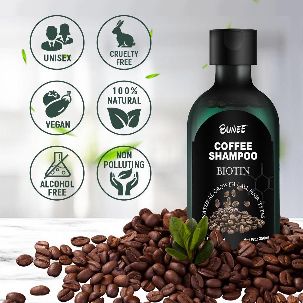 Organic Caffeine Biotin Coffee Shampoo�