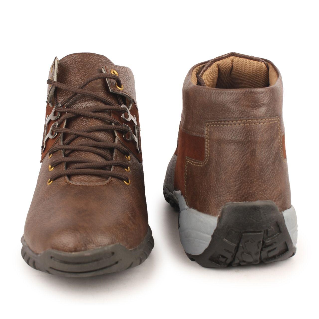 Monex New Latest Tan Shoes For Mens